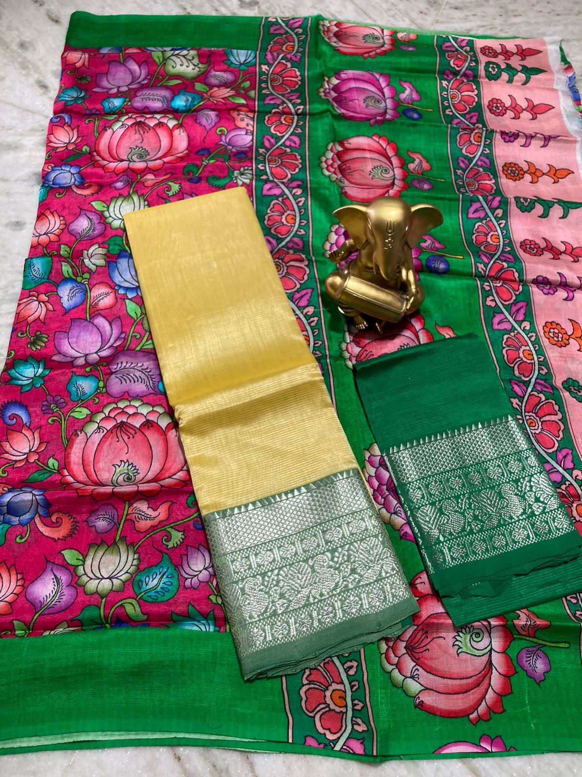 Pin by Pranavi ikkat sarees on ikkat lehenga for adults | Pattu saree blouse  designs, Designer anarkali dresses, Bridal sarees south indian
